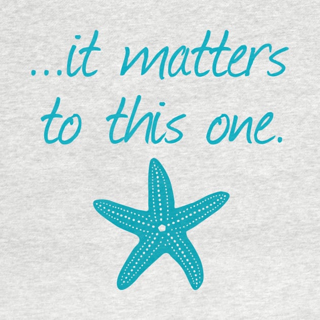 It Matters To This One Inspirational Starfish Story by FlashMac